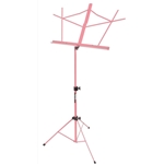 Folding Music Stand with Bag, Pink