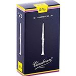 Vandoren Traditional #2.5 Clarinet Reeds (10 Bx)