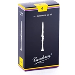 Vandoren Traditional #4 Clarinet Reeds (10 Bx)