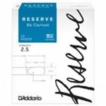 Rico Reserve #2.5 Clarinet Reeds (10 box)