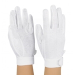 Velcro Grip Gloves, White Small