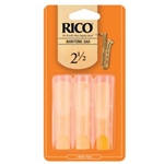 Rico Bari Sax Reeds #2.5 (3 pk)