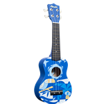 Amahi Tropical Series Blue Bird Soprano Ukulele