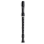 Cambridge  3 Piece Recorder, Black