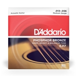 D'Addario Phosphor Bronze Medium Acoustic Guitar Strings