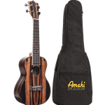 Amahi Classic Ebony Tenor Ukulele