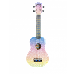 Amahi Rainbow Glitter Soprano Ukulele