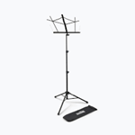 On Stage DELUXE Music Stand with Bag, Black