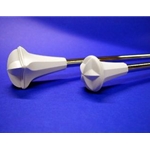 22" Plain 3/8" Shaft Super Star Twirling Baton