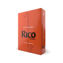 Rico #2.5 Bass Clarinet Reeds (10 Box)