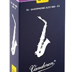 Vandoren Traditional #3.5 Alto Sax Reeds (10 Bx)