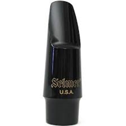 Alto Sax Mouthpiece, Selmer Hard Rubber, Intermediate