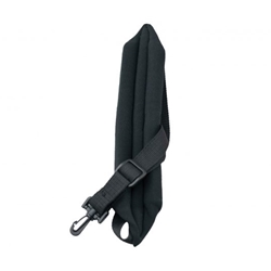 Student Padded Sax Strap, Plastic Hook, Black