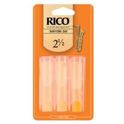 Rico Bari Sax Reeds #2.5 (3 pk)