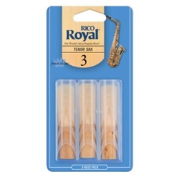 Rico Royal Tenor Sax Reeds #3 (3 pk)