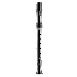 Cambridge  3 Piece Recorder, Black