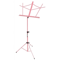 Folding Music Stand with Bag, Pink