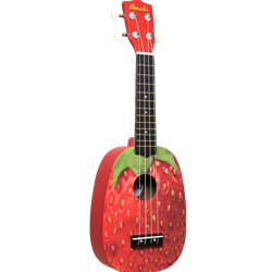 Amahi Soprano Ukulele, Strawberry