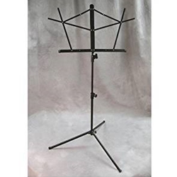 Folding Music Stand w/ Bag, Black