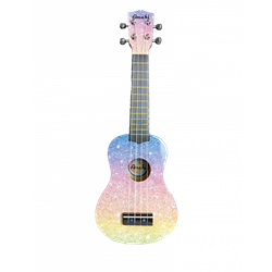 Amahi Rainbow Glitter Soprano Ukulele