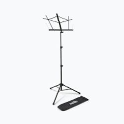 On Stage DELUXE Music Stand with Bag, Black