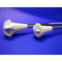 22" Plain 3/8" Shaft Super Star Twirling Baton