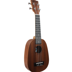 Amahi Mahogany Pineapple Shape Soprano Ukulele